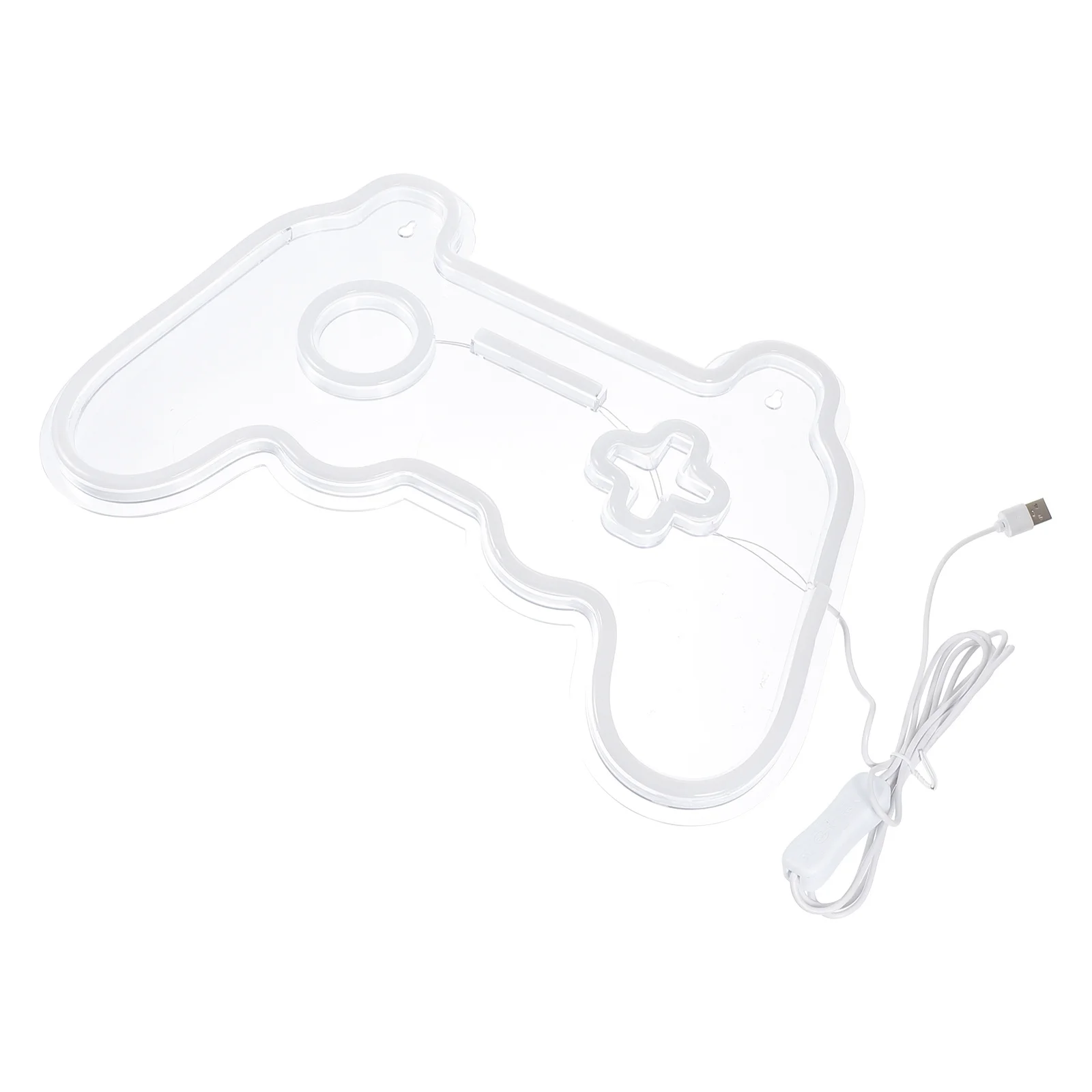

1Pcs Game Controller Neon Light Creative Home Decorative Night Lamp USB Powered Bright LED Neon Light for Bedroom