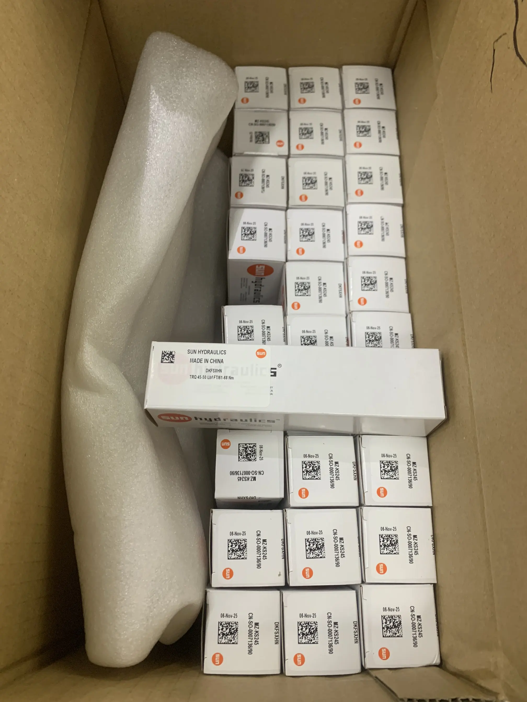 DKFS-XHN DKFSXHN DKFS XHN SUN HYDRAULICS Origin Cartridge Valve Normally Open, Balanced Poppet, Logic element - Pilot-to-close