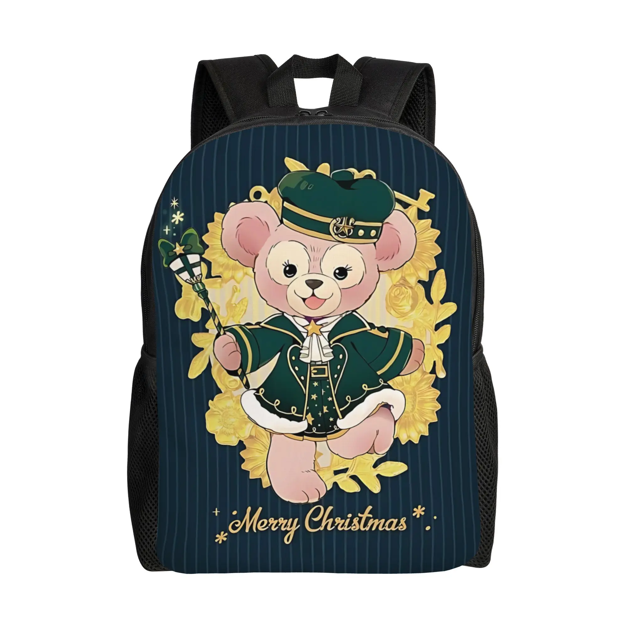 

Рюкзак для школы с героями мультфильмов Disney Duffy And Friends, однотонный, для работы и офиса, большой вместительный рюкзак, 1 шт.