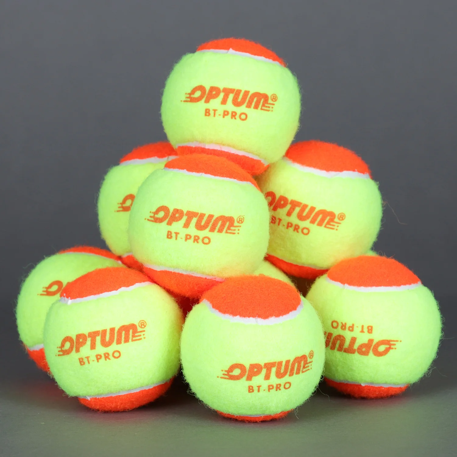 OPTUM BT-PRO Wool Beach Tennis Balls,50% Pressure Stage 2 Ball