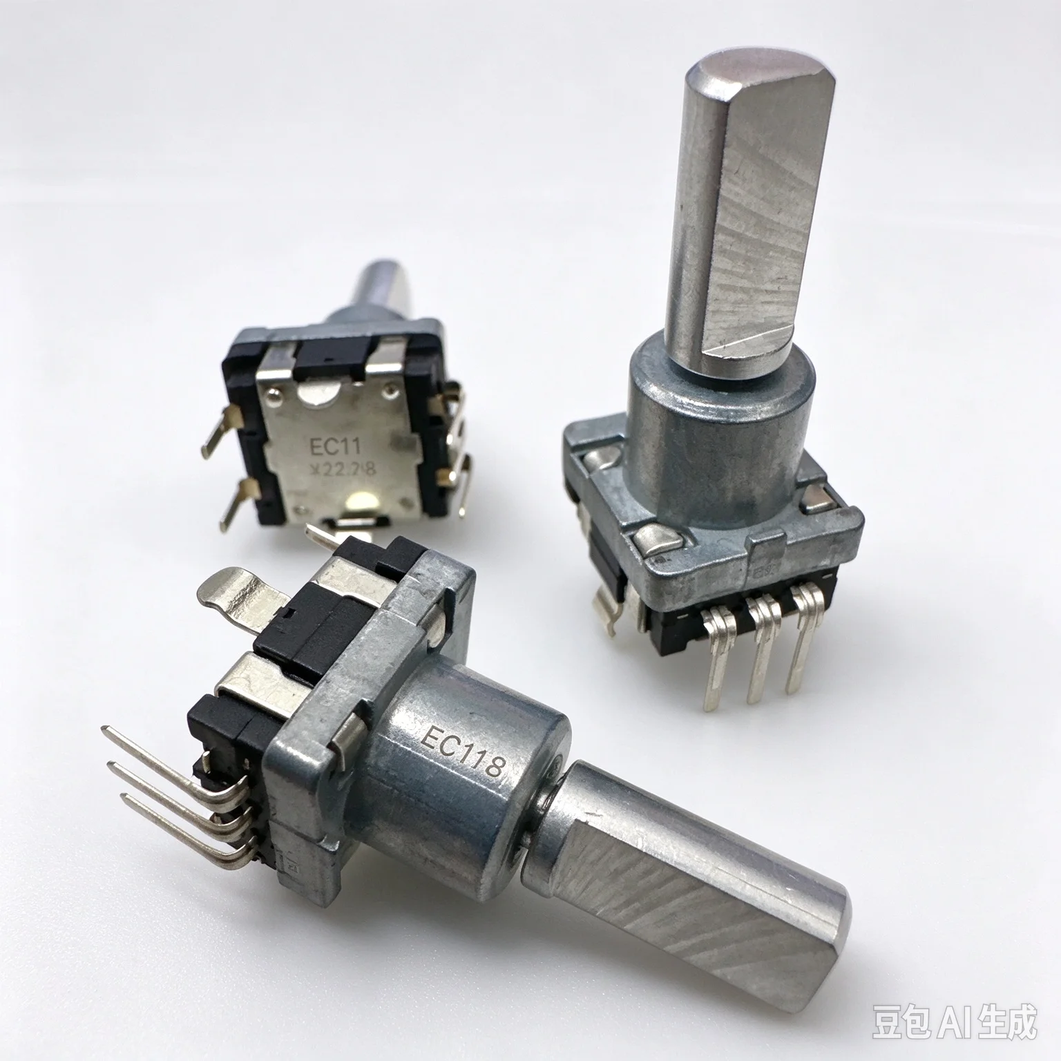 EC11 Encoder with Push Switch 5Pin 20Position 20Pulse for Microwave Oven