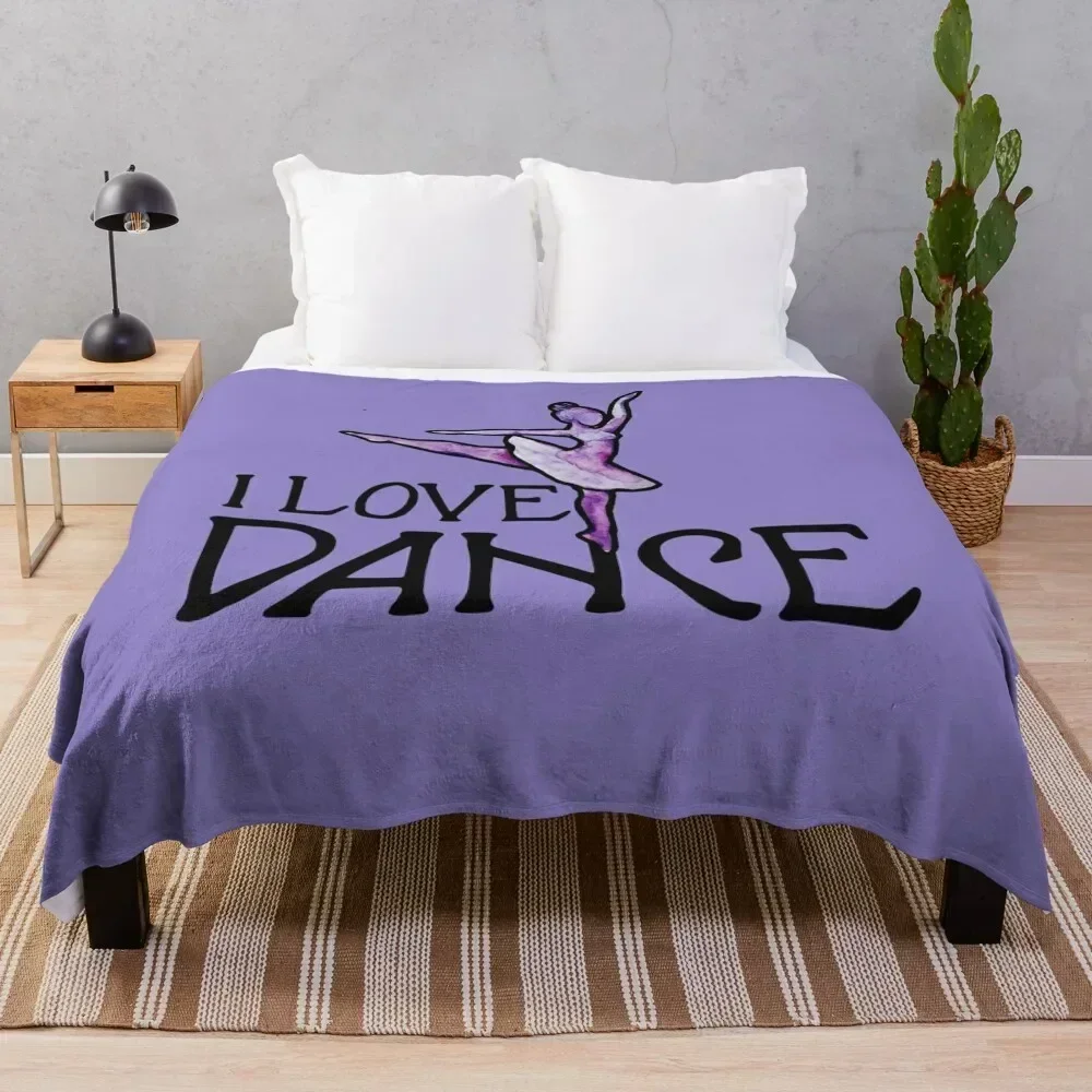 

I love Dance Throw Blanket Baby Beach Blankets For Bed Thins Blankets