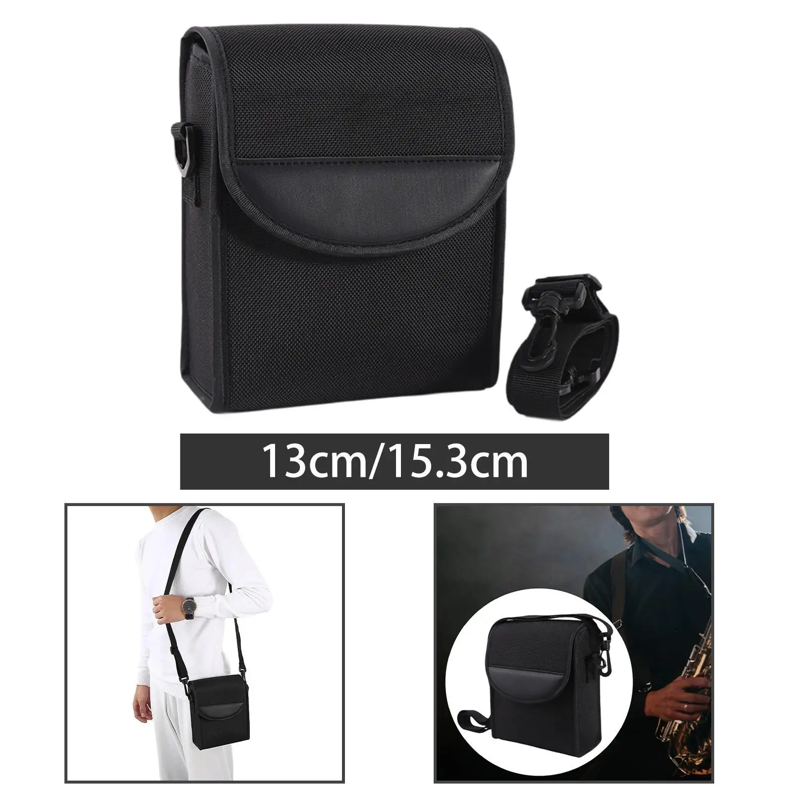 High Capacity Binocular Bag Cushioned Organizer for Professional and Powerful Binoculars Outdoor Adventure Birdwatching Gear