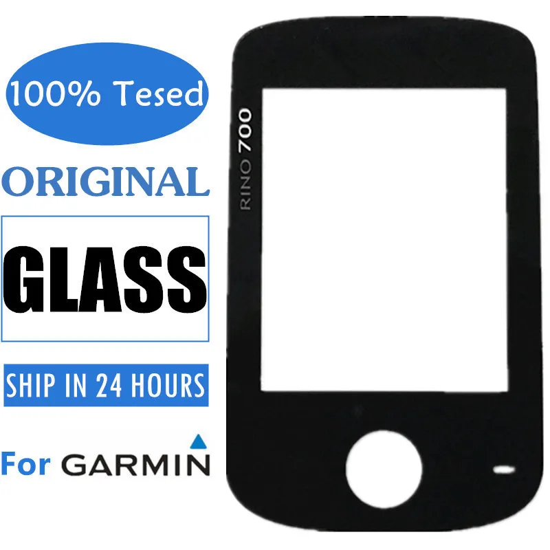 

Original New 2.4"Inch Safety Glass For Garmin RINO 700 (No Stickers) Handheld GPS Protective Cover Lens Repair Replacement