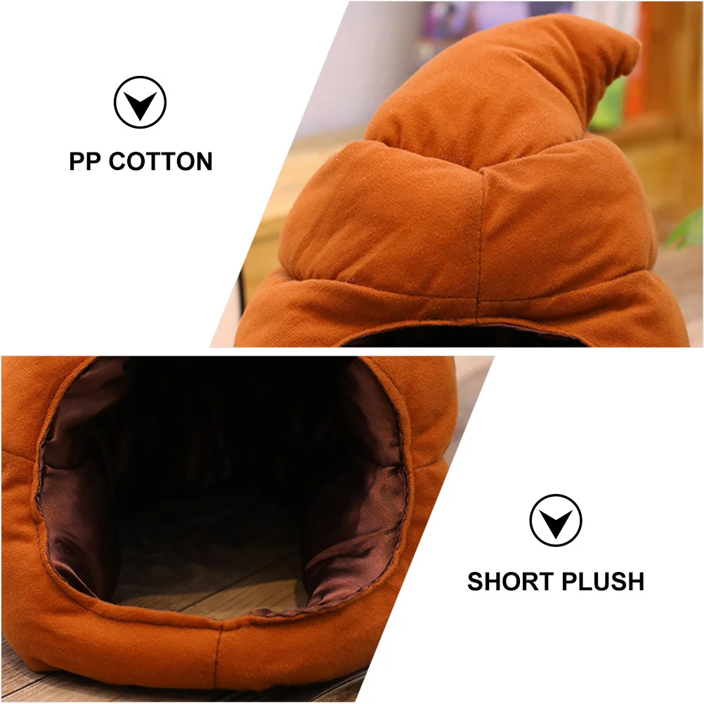 

Cute Hat Halloween Cartoon Headgear Cosplay Prank Cap Funny Party Costume Accessory Spoof Hat Cosplay Headwear