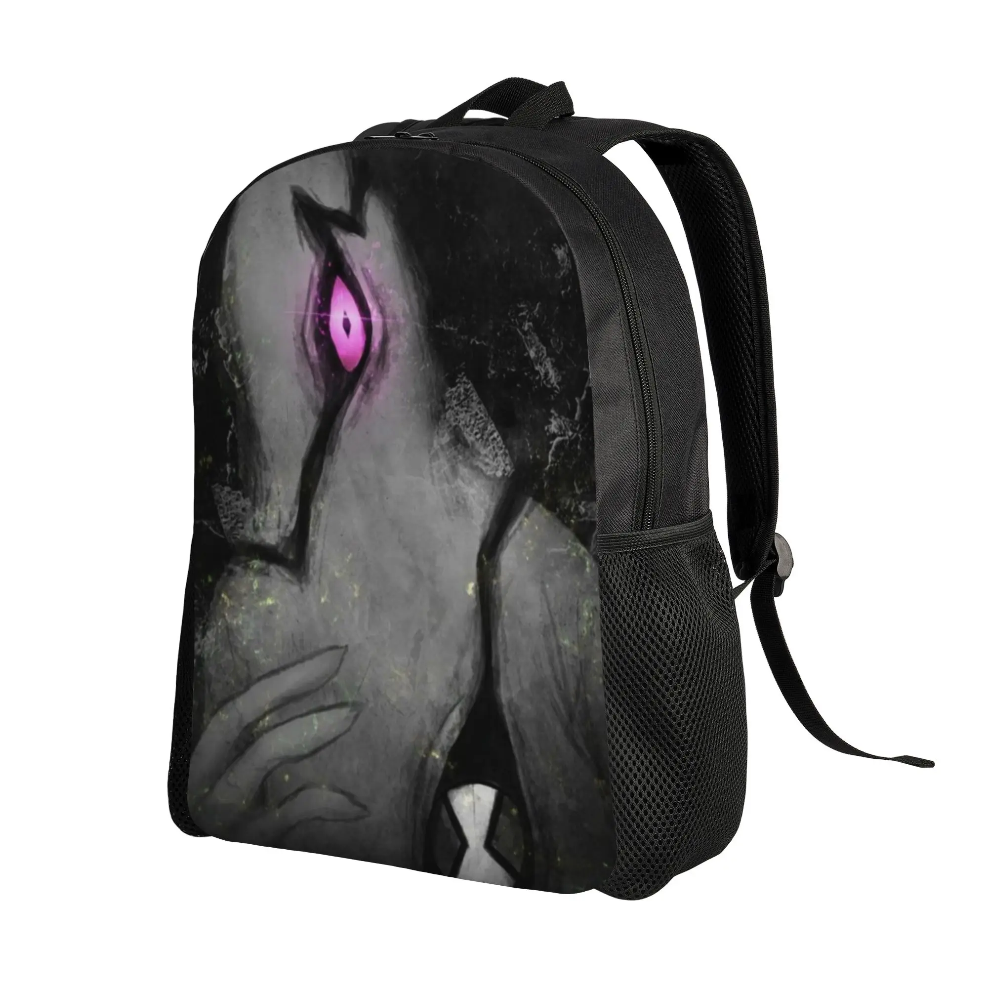 College Bag Back to school season Ghostly Gray Alien Hero Pink Eye  Classic Backpack