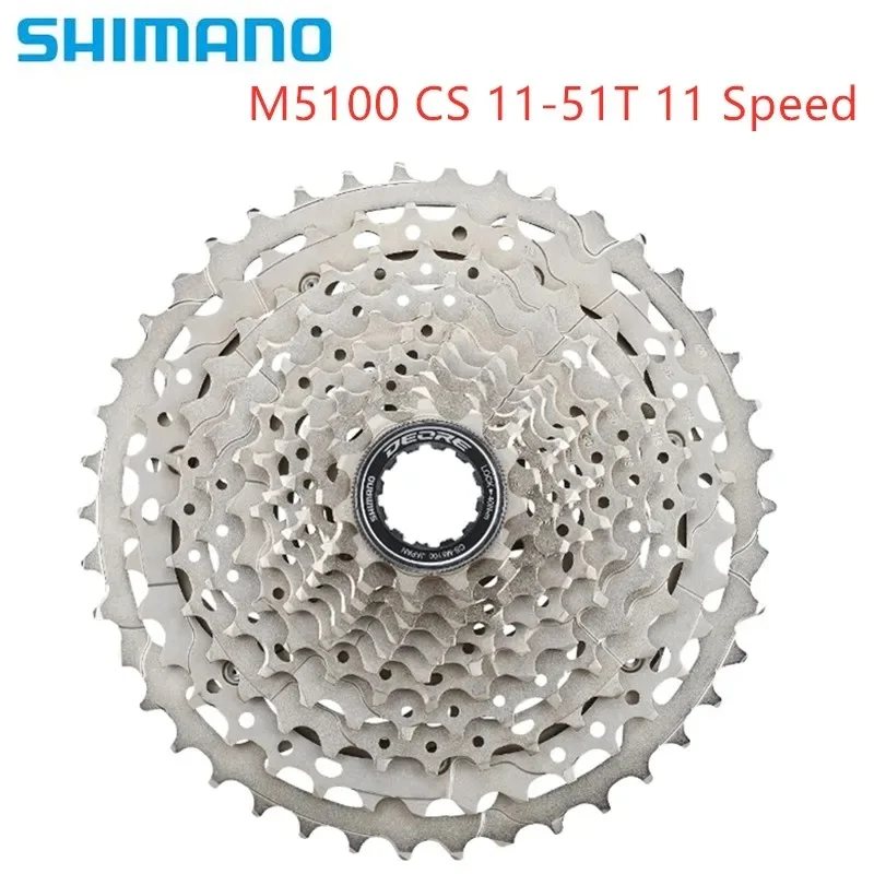 

Кассета Shimano DEORE M5100 11-51T SLX M7000 XT M8000, 11-46t велосипедный свободный круг для горного велосипеда, деталь 11