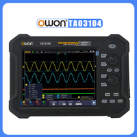 OWON TAO3104 TAO3072 TAO3074 TAO3102 Handheld Flat Panel Oscilloscope 00M Megabytes Of Dual/Quad Channel 8-Inch LCD Touch Screen
