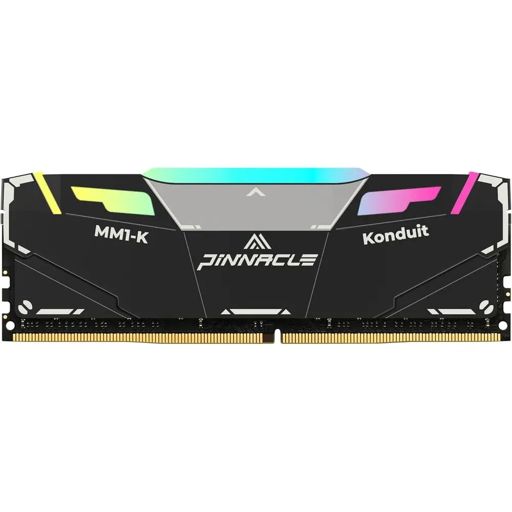 

Оперативная память Konduit RGB 16 ГБ DDR4 3200 МГц PC4-25600 CL16-18-18-38 XMP2.0 с поддержкой разгона 1.35В, Dual Rank, совместима с настольными ПК AMD и Intel