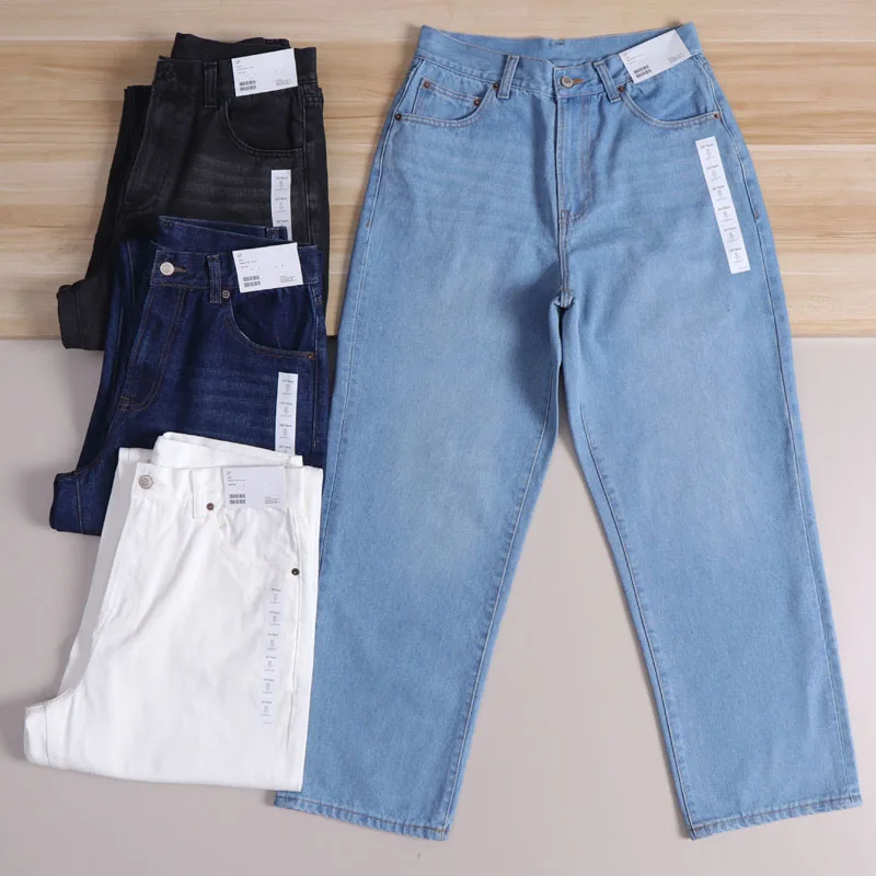 

Loose Casual Men's Jeans Spring 2026 New Vintage Washed Low Waist Cotton Denim Pants for Try on Room Fashion Trend