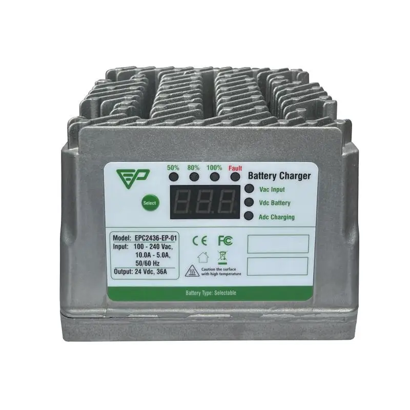 

850W 24V Rechargeable Battery Charger Lead Acid Lifepo4 Lithium Ion Battery Charger for Scissor Lift