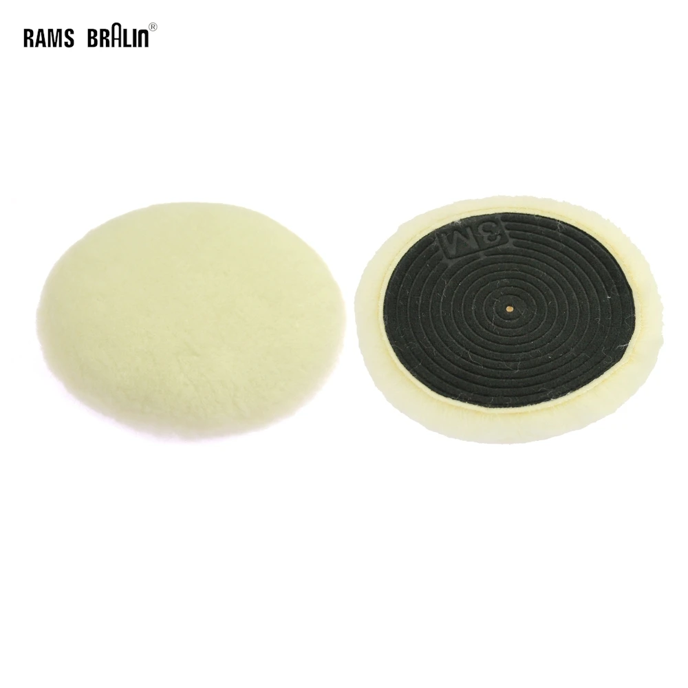 1 piece 125mm 150mm 180mm Australian Wool Polishing Buffing Wheel for Car Motorcycle Paint Care