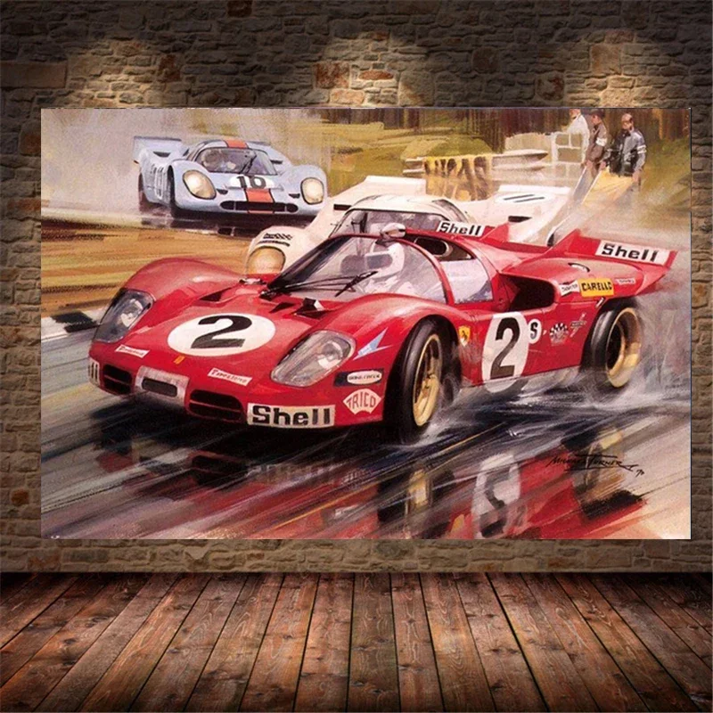 Классический-супер-автомобильный-постер-f1-гоночный-холст-с-принтом-картина-винтажная-формула-1-настенная-художественная-картина-для-гостиной-домашний-декор-настенное-искусство