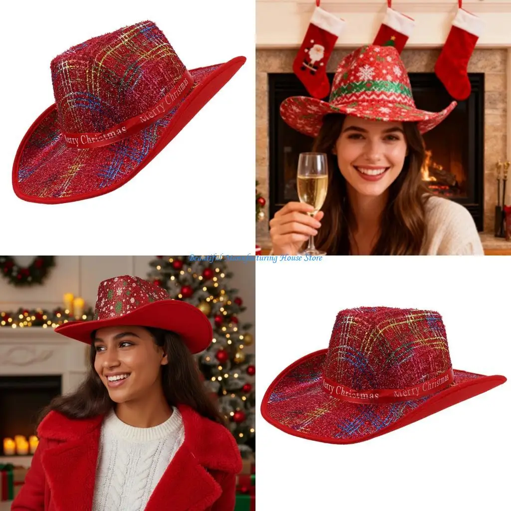 

Легковес шляп рождества Э56А Бреатабле для украшения празднеств семейного события