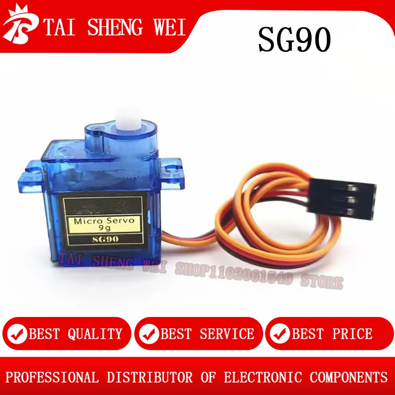 2Pcs SG90 9G Micro … - image