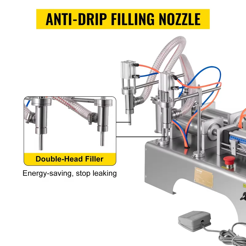 PBOBP-máquina de llenado neumática semiautomática, almacenamiento de líquidos de 5L para aceite de cocina, detergente para ropa, relleno de bebidas para baño