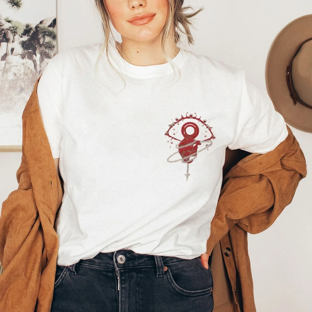 아이 데몬 쿨 스트릿 여성용 여름 티셔츠 Y2K 레트로 스타일 탑 티 유니섹스 빈티지 티 컴포트 컬러