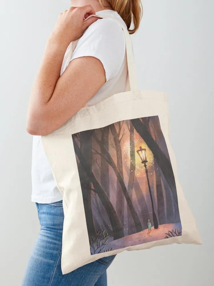 

The Lion, The Witch and The Wardrobe Tote tote custom fabric Beach Tote Bag shoping bag Women's handbag cloth bag woman Gift
