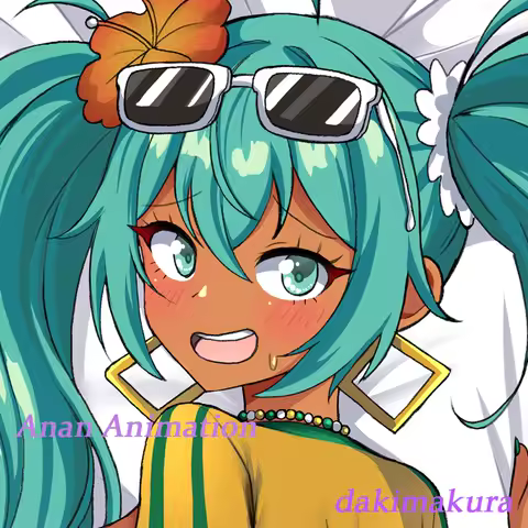 Dakimakura Anime Miku 3 Double-sided Print Life-size Body Pillow Cover