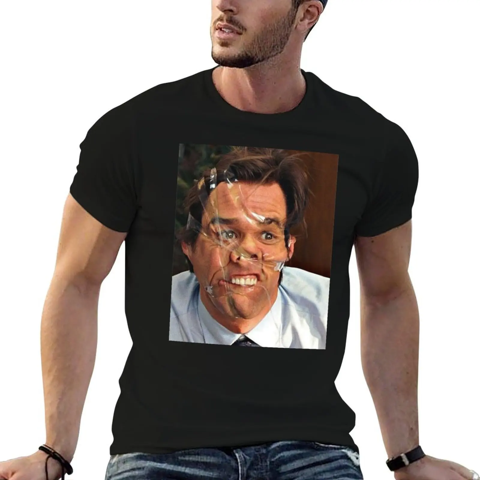 

jim carrey meme T-Shirt t shirt man luxury man tshirt man t shirt cotton T-Shirt