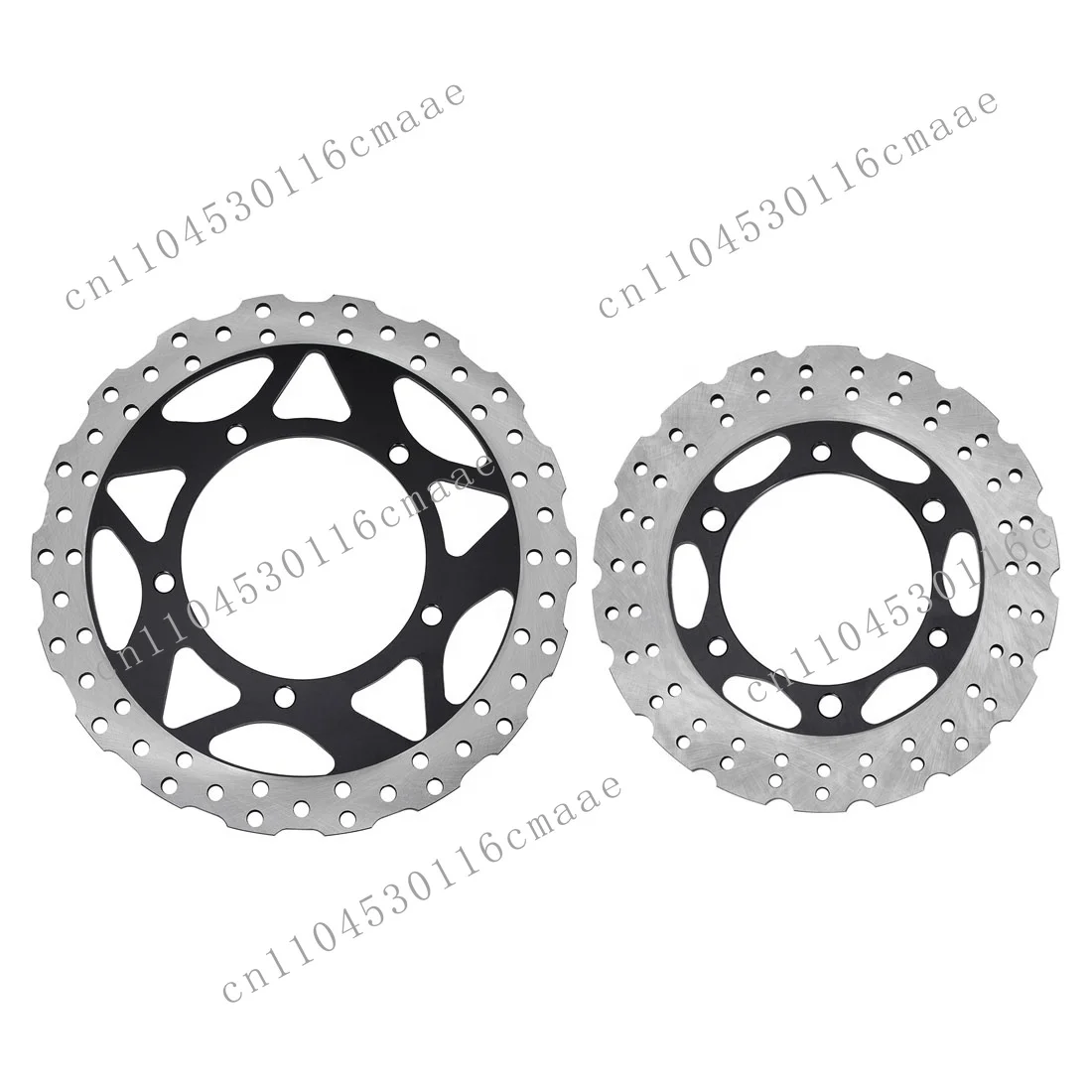 Motorcycle front and rear brake disc rotors for EX250 Ninja250 EX300 Ninja300 ER250 Z250 ER250 Z300 2013-2017