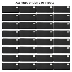 LISHI TOOL 2IN1LiShi 유형용 자물쇠 수리 도구, 2 in 1 DW04R NSN14 MAZ24 HY15 HY16 HY17 HU87 HU49 CY24 FO38 HYN7R MIT11 MIT8 HYN11