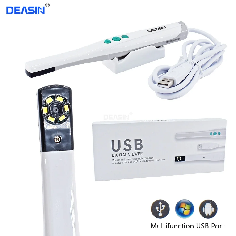 

USB Intraoral Dental Endoscope Camera Real-time Intra Oral Camera Dentistry Tooth Dental Equipment