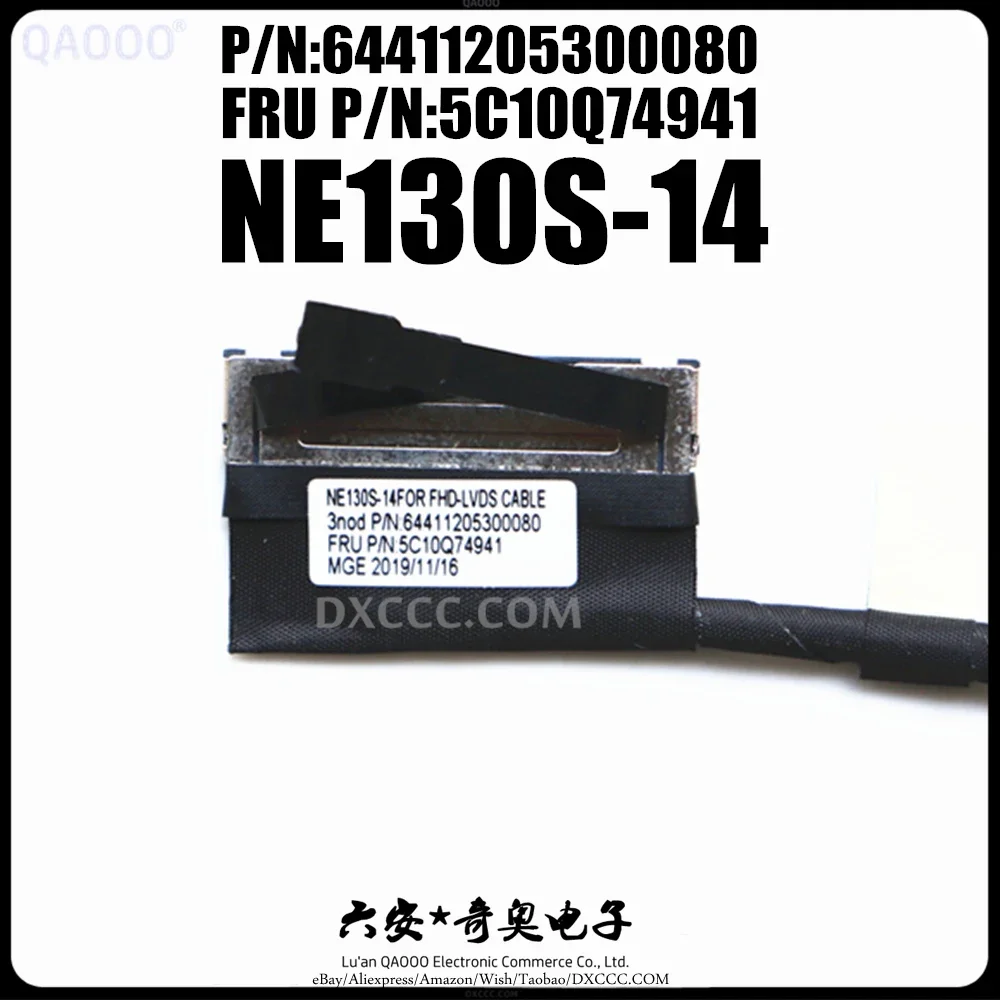 كابل FHD LVDS لـ LENOVO ، 120ss-14ap ، نوع 81A5 ، 130ss 14igm 130ss ، 5C10Q74941 ،