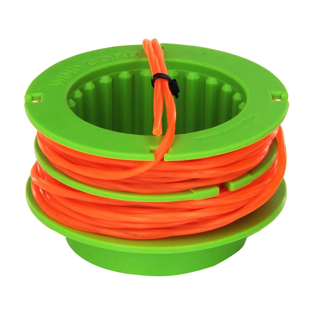 Pre-Wound Spool For EGO Line Trimmer Spool 2.4mm 5m AS1300 For ST1500E BC1500E 15 Ft Lawn Mower Parts 0.095 Inch