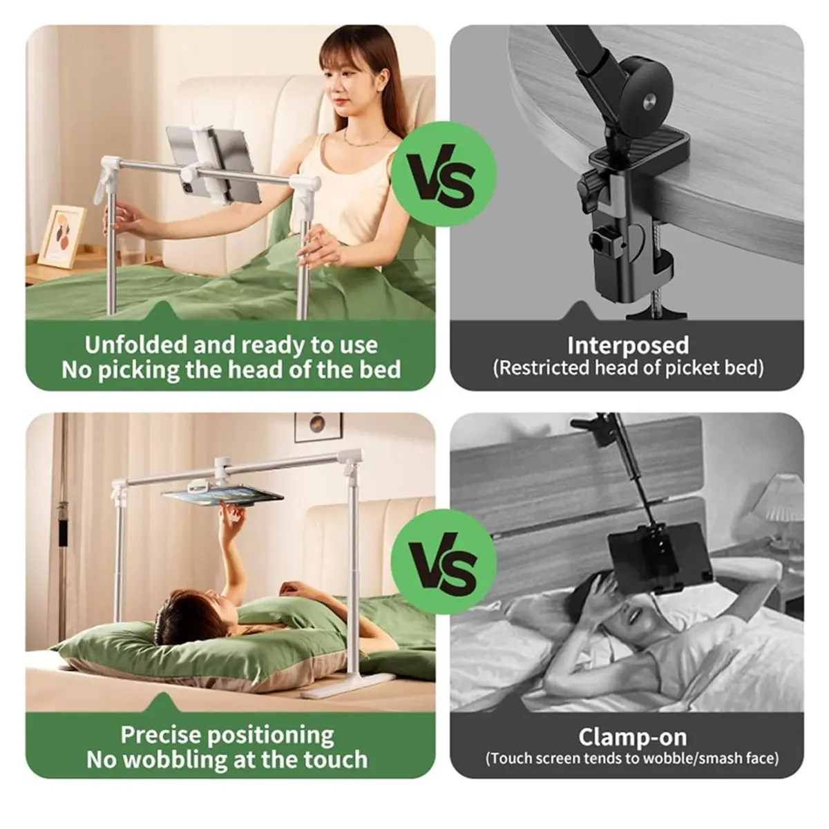 Tablet Holder,Lazy Holder,Adjustable Foldable Mobile Phone Tablet Stand