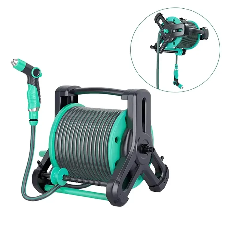 for 20m 30m 40m Wall Mounted Automatic Hose Reel High Pressure Washer Water Retractable Garden Hose Reel