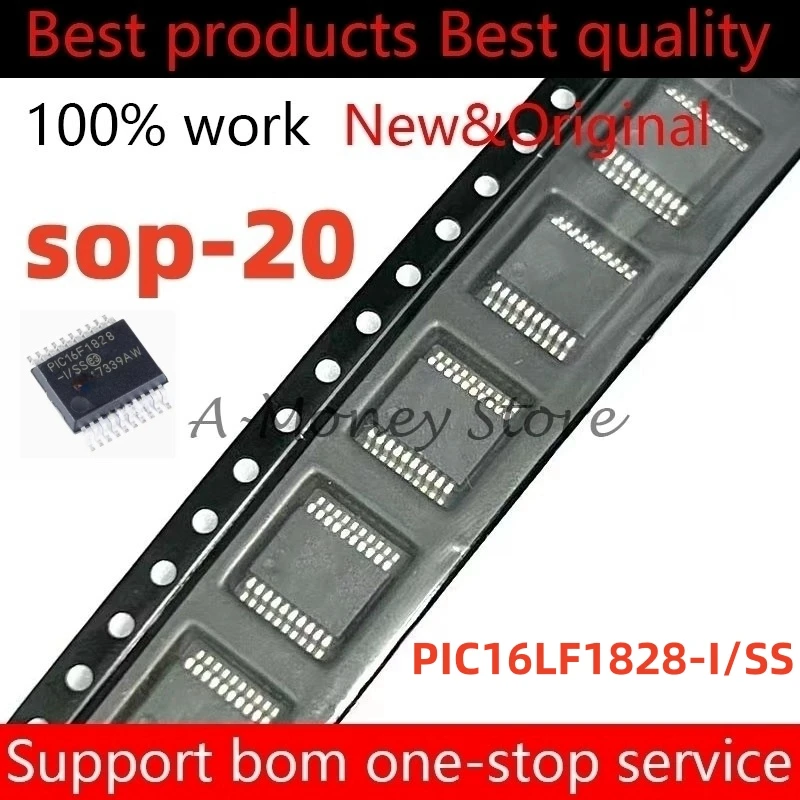 

(5pcs)PIC16LF1828 PIC16LF1828I PIC16LF1828-I/SS ssop-20