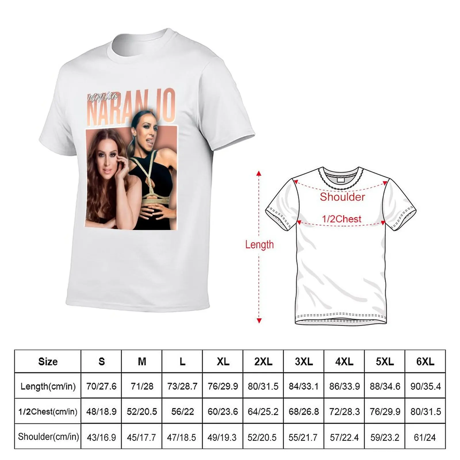 MONICA NARANJO T-Shirt man t shirt luxury men t shirt cotton 100% T-Shirt