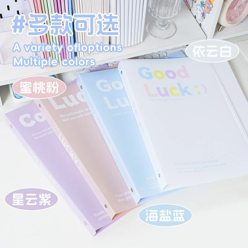

Office Storage And Organization Loose-Leaf Foldera4Thickened Transparent Document Bag For Storing Study Materials