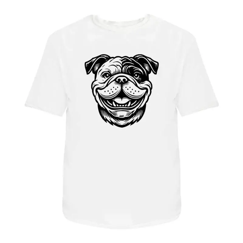 

Хлопковая футболка Happy Bulldog Ta052653
