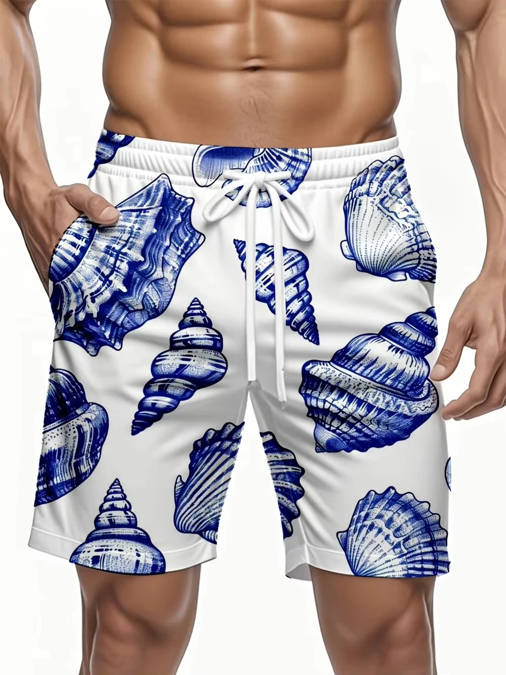 

2526 New Men's Tactical Shorts With Pockets Quick-Drying Fabric Beach Surfing Beach Vacations Daily Leisure Outdoor Sports