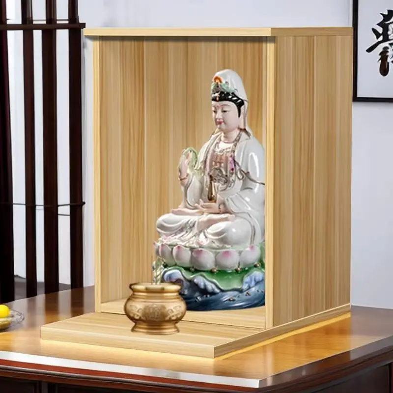 

For Taiwan household Buddhist shrine, family cabinet, simple table, incense table, incense burning platform, Guanyin wall-mounte