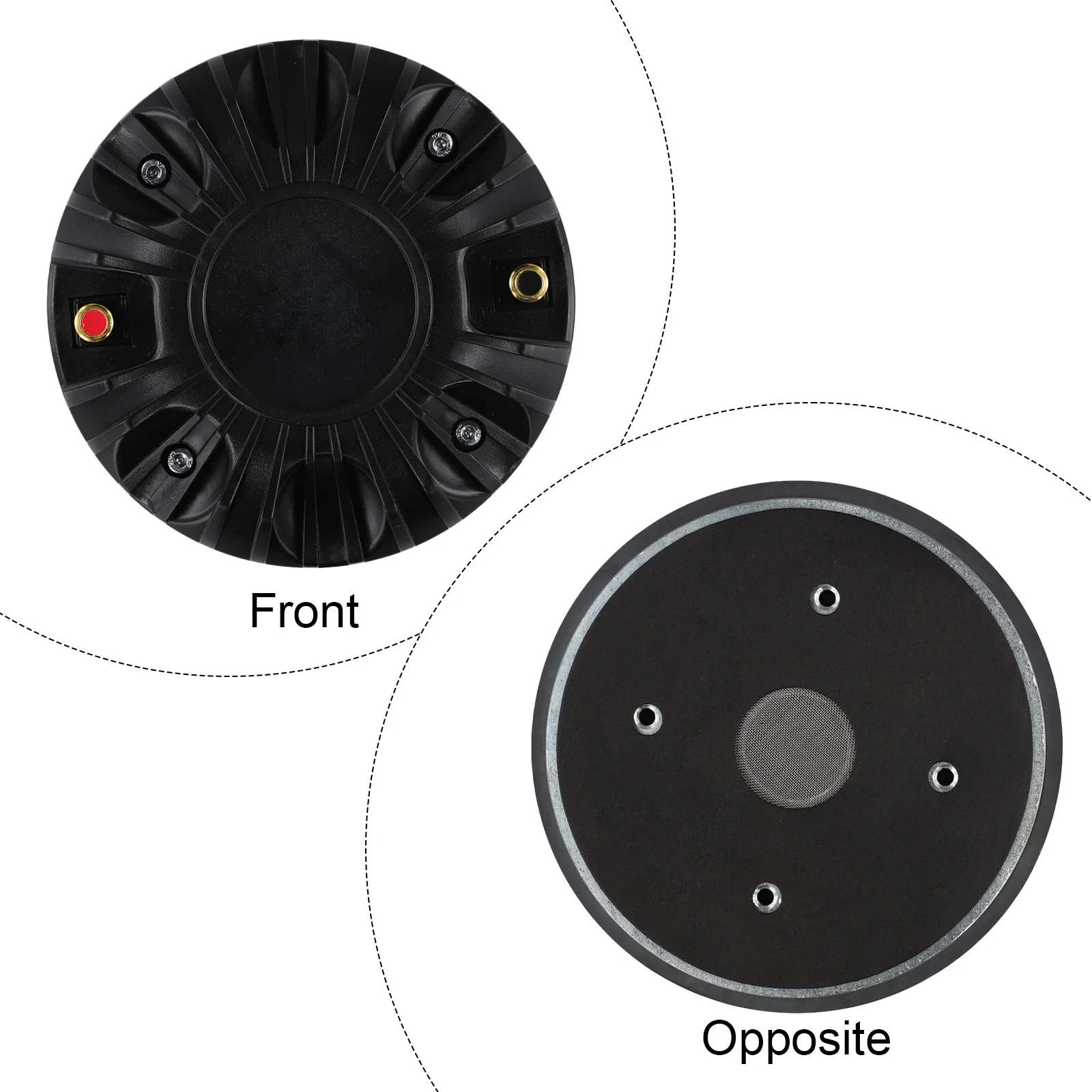 Compact Design Vibro Speaker 60W Bass Shaker 134mm Diameter Force Peak 30 Lbs. Per Ft. High-Quality Construction