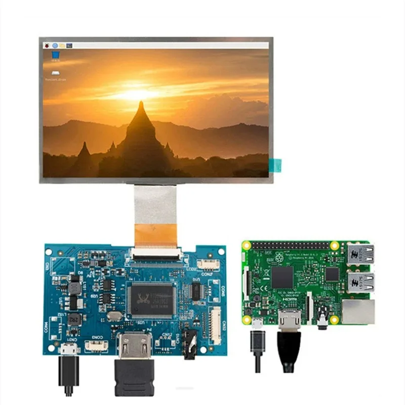 Display LCD/interfaccia Standard universale RGB LVDS scheda Driver adattatore conversione bidirezionale