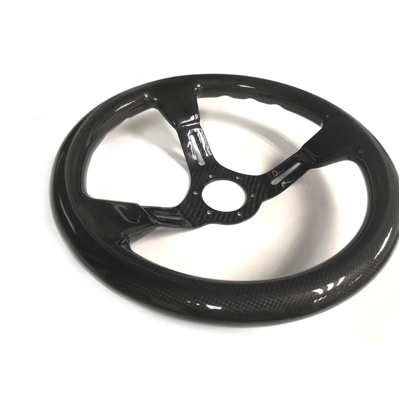 Custom High-Performance Carbon Fiber Car Steering Wheel Advanced Auto Accessories for Fashion & Business