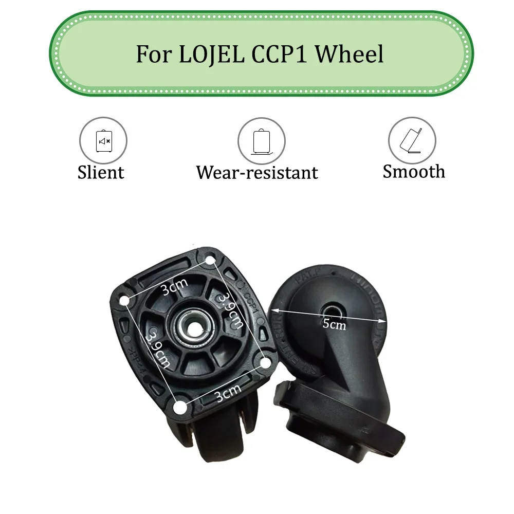 

For LOJEL CCP1 Universal Wheel Replacement Suitcase Silent Smooth Shock Absorbing Durable Convenient Accessories Caster Wheels