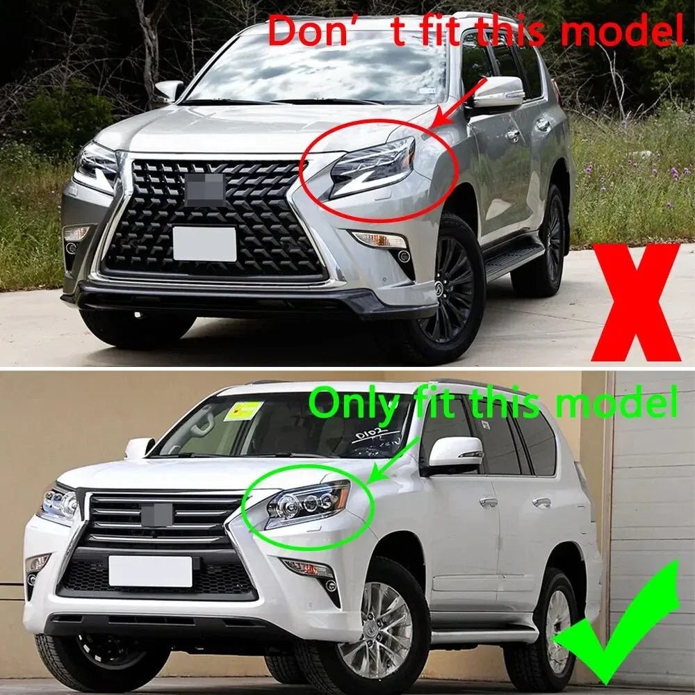 Headlamp HeadLight Washer Spray Nozzle Pump Jet Cover Cap For Lexus GX460 2014-2020 - view 3