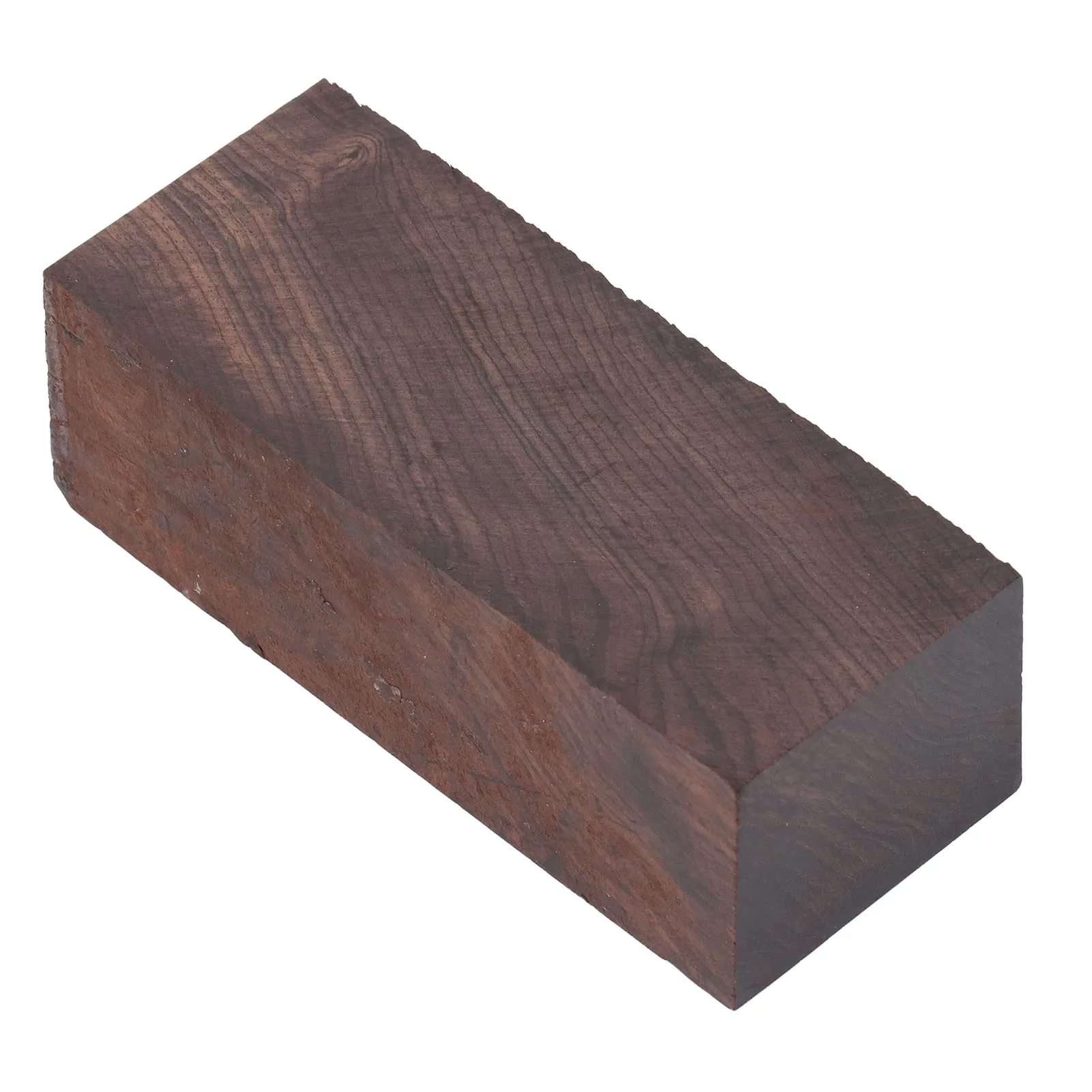 Ebony Wood Blank Woodcraft Carving Block Rectangular Wooden Block for DIY Crafts Instrument Handle Paperweight DIY Wooden Block