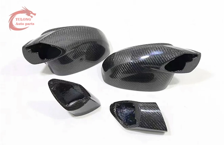 For Ferrari 488 GTB Spider retrofitted dry carbon fiber mirror cover reflector housing