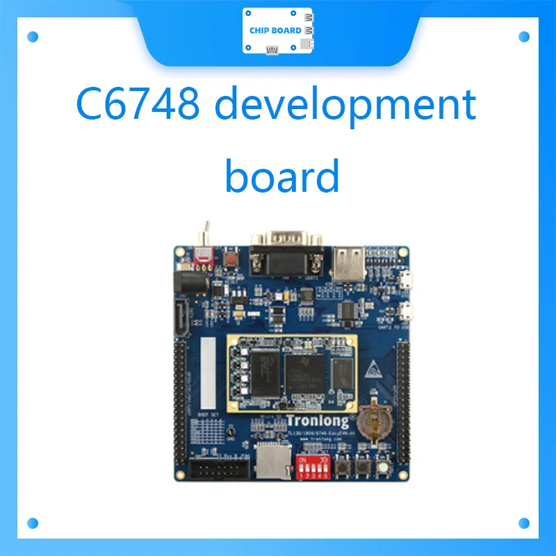 Tronlong C6748 development board TI C674x DSP SATA uPP Inertial navigation AD7606