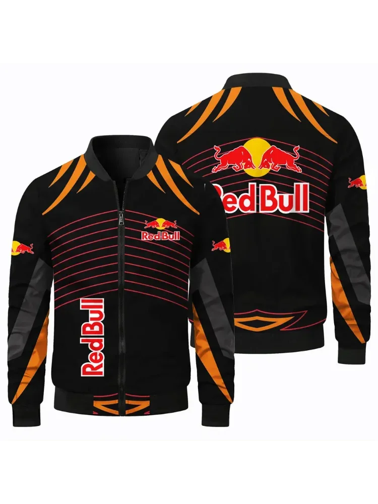 AliExpress Red Bull Motorcycle Jacket Windbreaker Men's and Women's Bicycle Clothing Casual Bicycle Jacket Red Bull Men's Sports Jacket