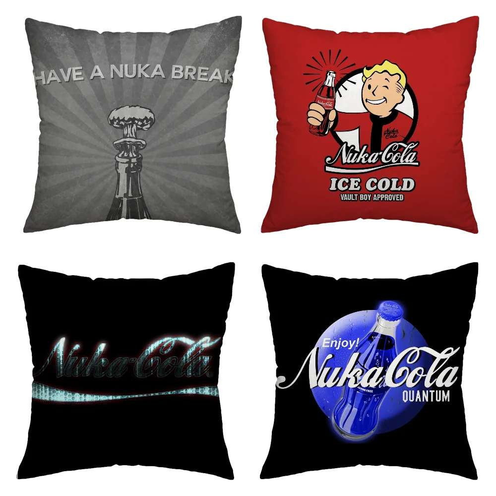 Decorative Pillows for Sofa F-Fallout Nuka Cola Pillow Cover Cushion Covers Living Room 45x45 Cushions Cover Home and Decoration