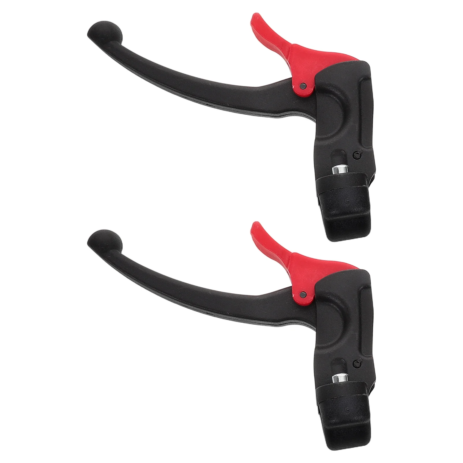 2pcs Senior Wheelchair Brake Handle Replacement Parts Handbrake Manual Wheelchair Brakes Plastic self-locking Brake Handles