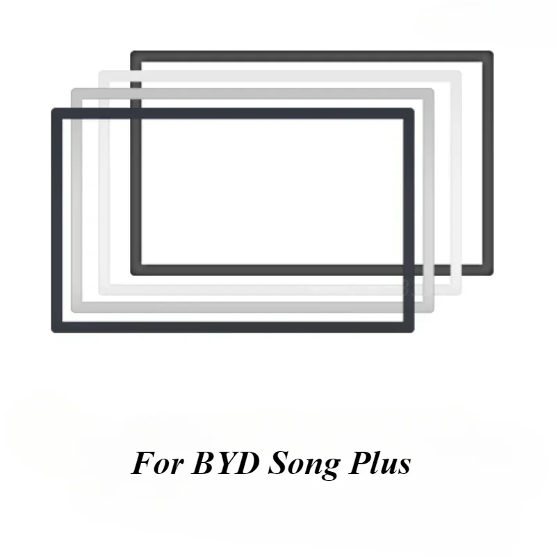 สำหรับ BYD sealion U sealion 6 Song PLUS dmi/ev อุปกรณ์นำทางรถยนต์เคสป้องกันขอบคอนโซลกลางแผ่นป้องกัน