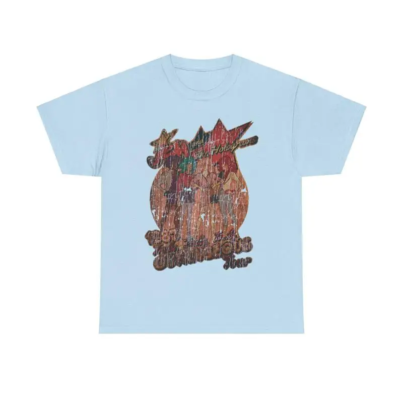 

Jem Holograms Tour 1987 Televison Show Distressed Print T shirt